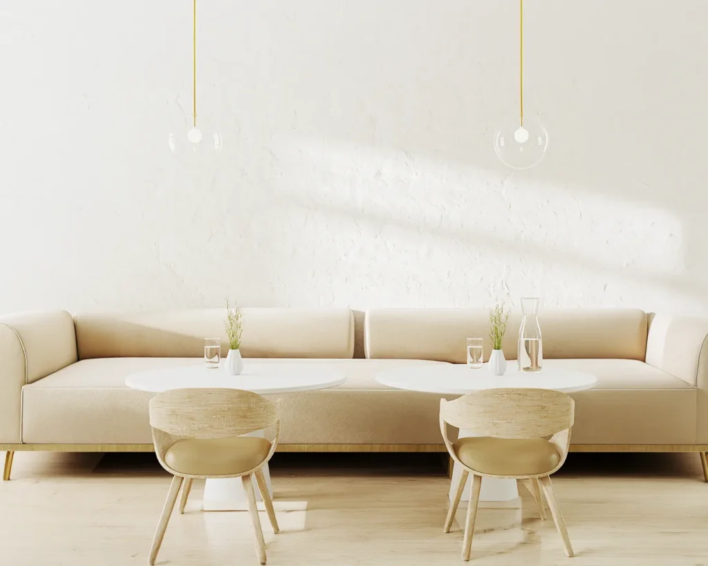 minimalist restaurant interior design for modern restaurant branding and customer experience